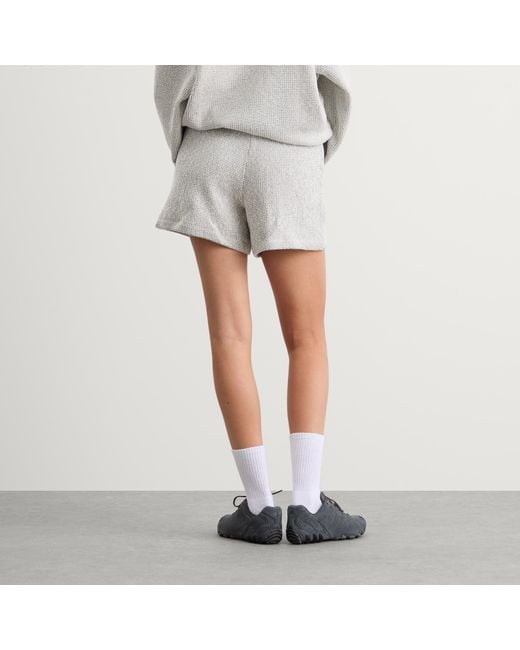 Anine Bing Gray Kam Sweat Shorts