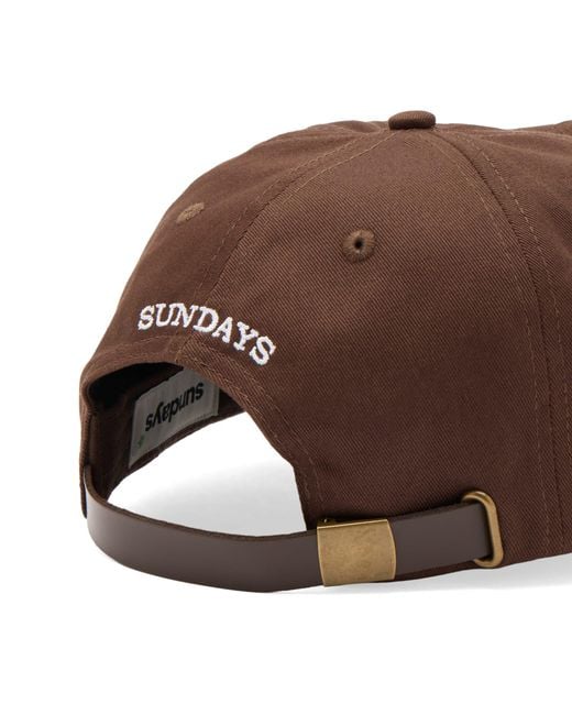 Sundays Brown S Cap for men