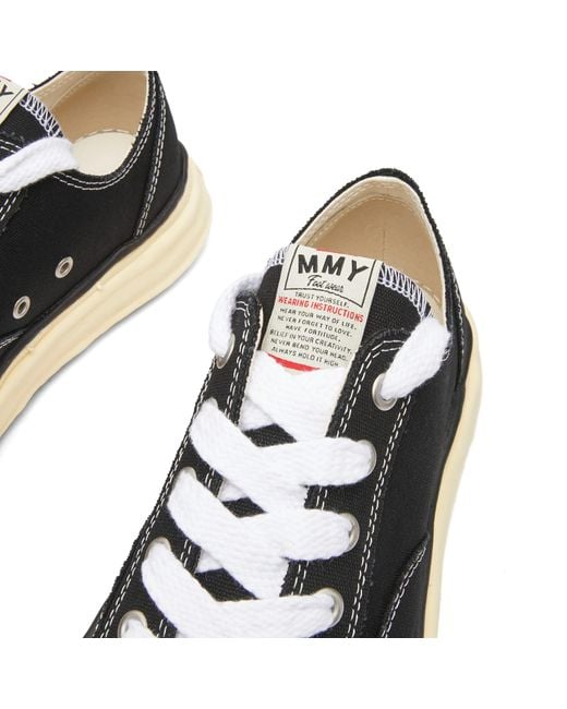 Maison Mihara Yasuhiro Black Peterson Low Vintage Sneakers for men