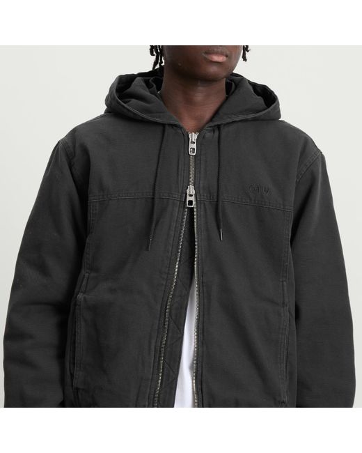 Vans Black Otw Hooded Jacket for men