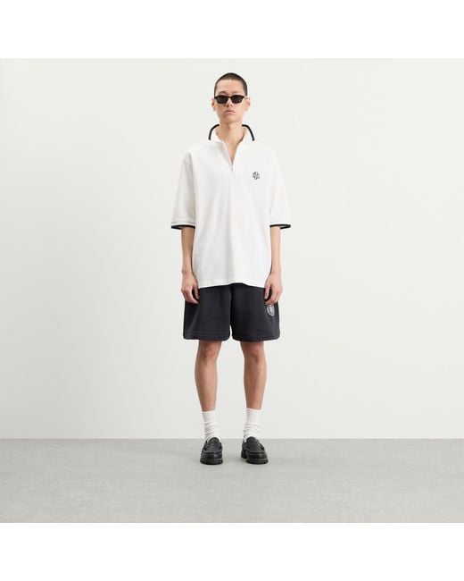 END. White Piquet Polo