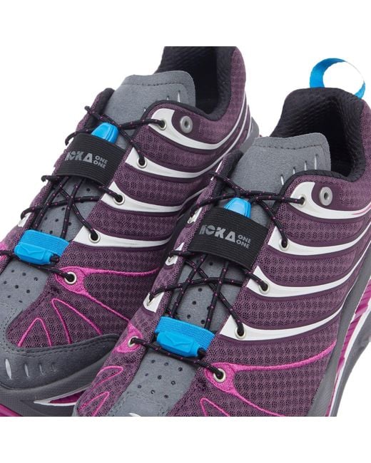 Hoka One One Purple Stinson Evo Og