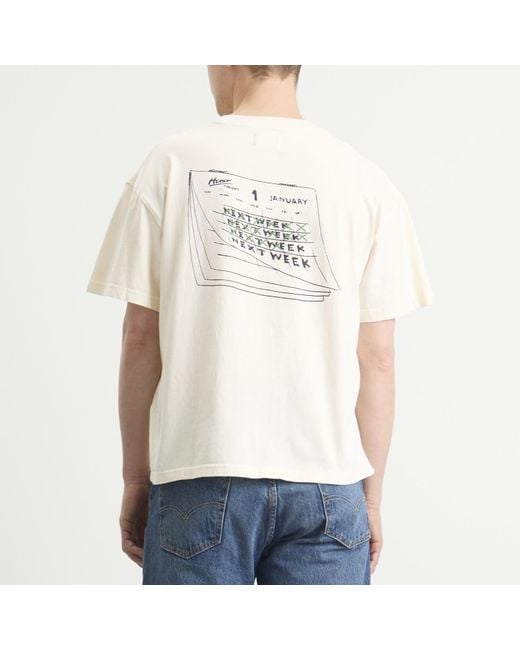 Honor The Gift White Nothing Changes T-Shirt for men
