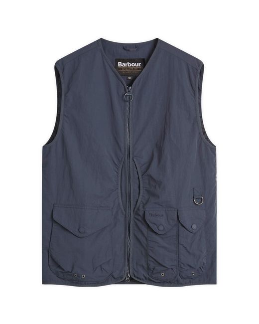 Barbour Blue Utility Flyweight Gilet for men