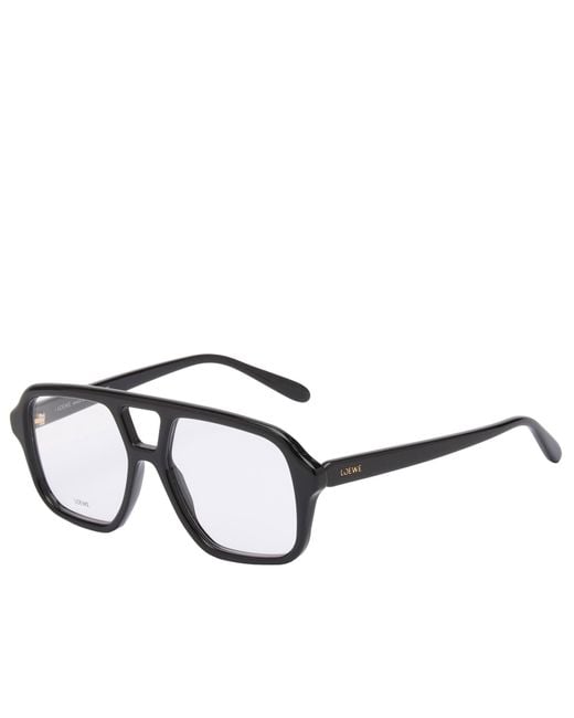 Loewe Metallic Slim Pilot Optical Glasses