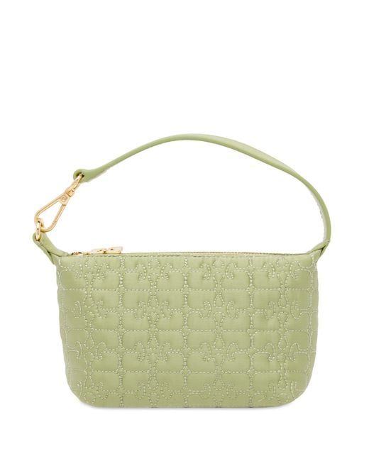 Ganni Green Butterfly Small Pouch