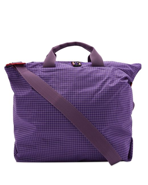 Adsum Purple X 1733 Zip Tote Bag for men