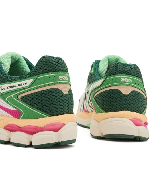 Asics Gel-Cumulus 16 Sneaker in Green | Lyst UK