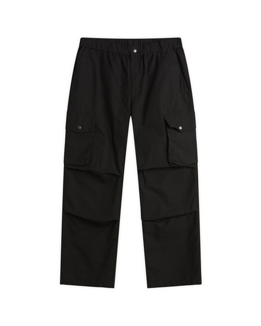 Snow Peak Black Light Dobby Cloth Trousers for men