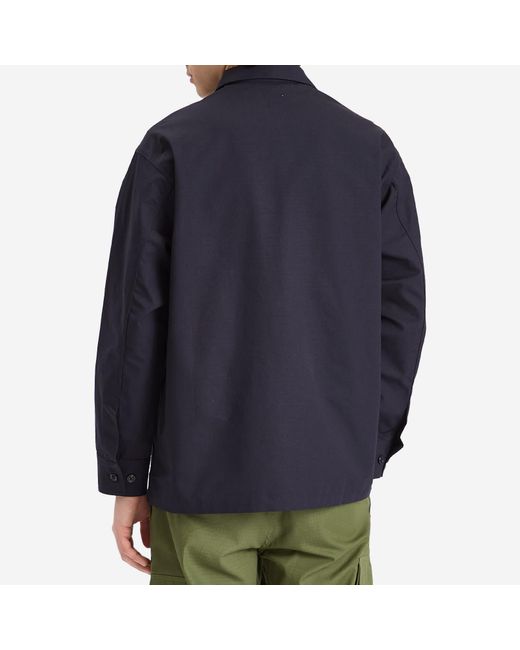 Randy's Garments Blue Overshirt for men