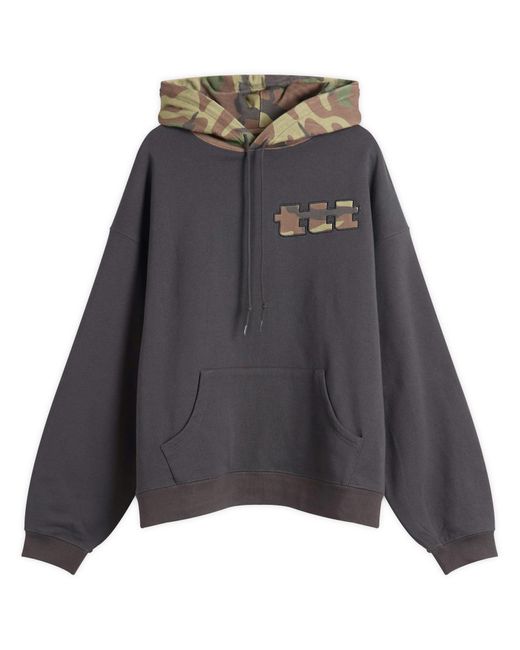 TTT MSW Camo Logo Hoodie in Gray for Men | Lyst