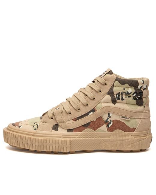 Vans Natural Otw X Oamc X Wtaps Sk8-Hi Gl Lug Sneaker for men
