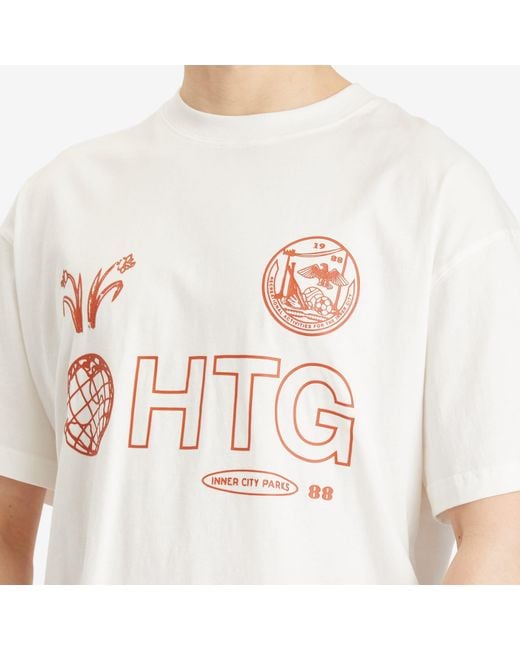 Honor The Gift White Inner City Parks T-Shirt for men