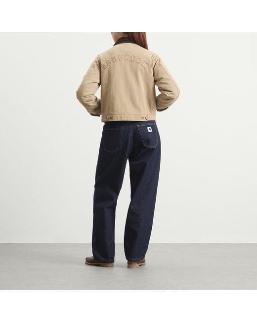 ICECREAM Natural Team Ic Cropped Work Jacket