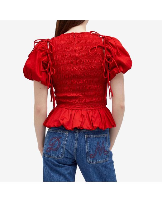 Damson Madder Red Becca Blouse