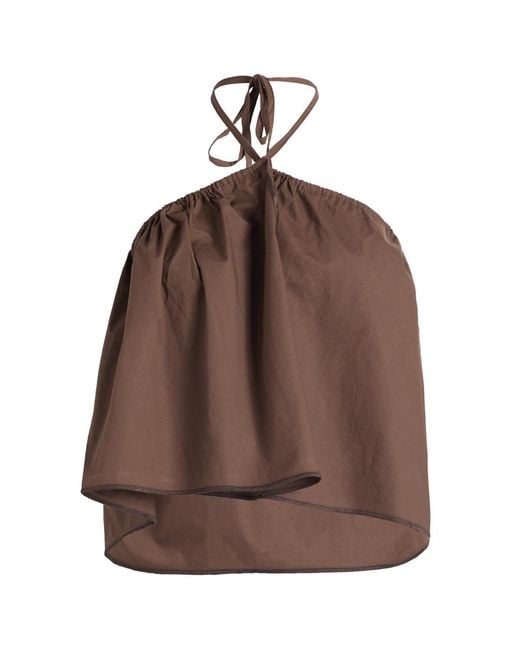 Deiji Studios Brown Napkin Top