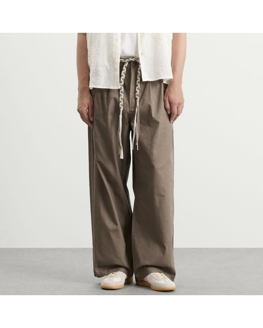 Adidas Gray Resort Pants for men