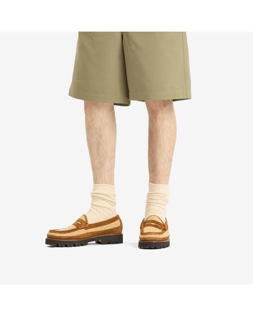 Corridor NYC Brown X G.H Bass Larson Weejun Loafer for men