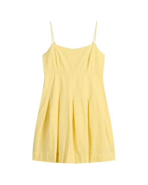 Damson Madder Yellow Iris Mini Dress