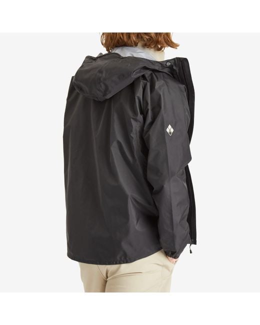 Montbell Black Rain Dancer Jacket for men