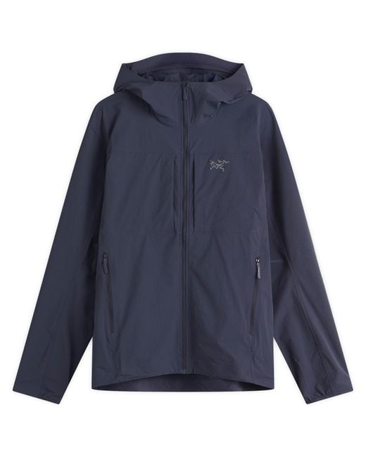 Arc'teryx Blue Gamma Lightweight Softshell Hoodie for men