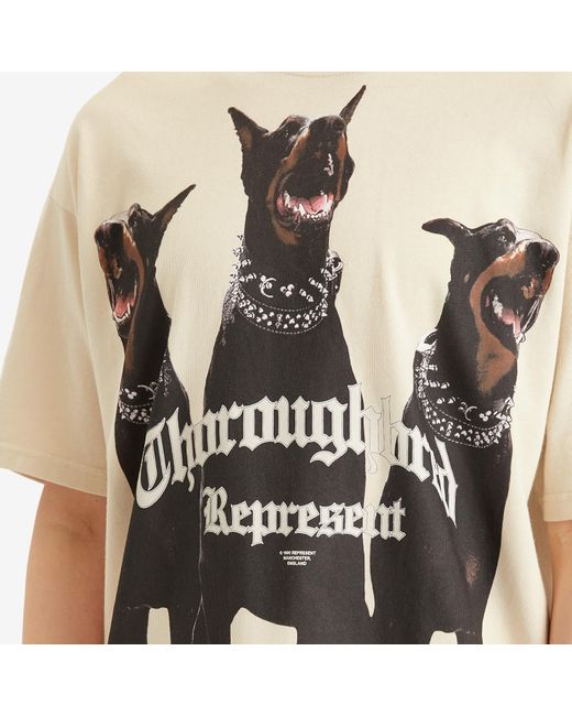 Represent Metallic Thoroughbred T-Shirt for men