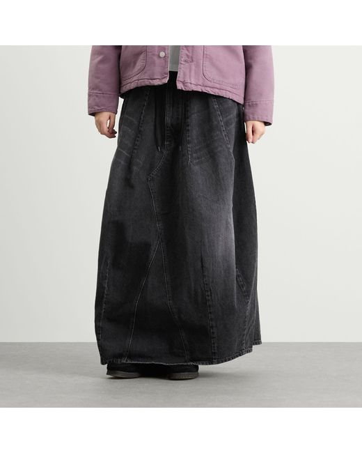 Needles Black H.D. Jean Skirt