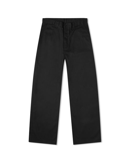 Nudie Jeans Black Tuff Tony Trousers for men