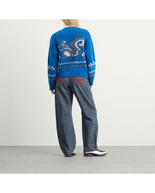 Damson Madder Blue Romily Cardigan