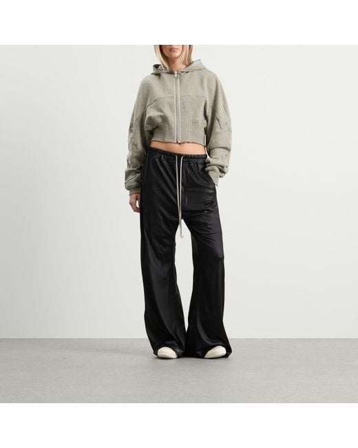 Rick Owens Gray Wide Pusher Pants