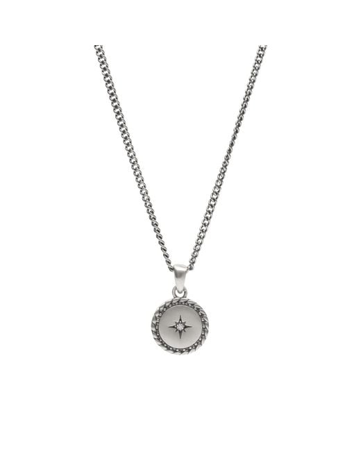Serge Denimes Metallic Guard Necklace for men