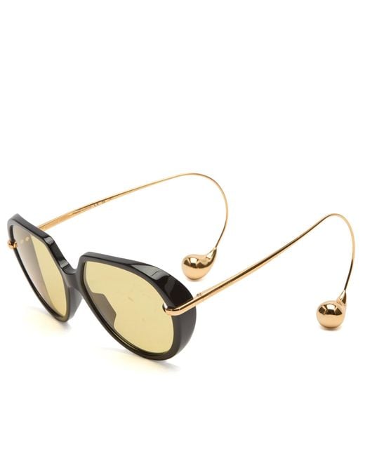 Bottega Veneta Natural Bottega Veneta Bv1436S Drop Sunglasses