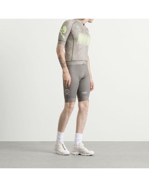Pas Normal Studios Gray Mechanism Logo Bibs for men