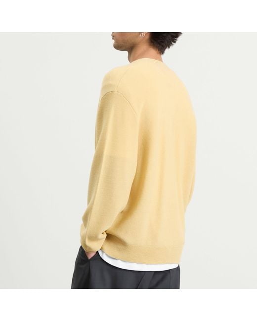 Visvim Yellow Selmer Cardigan for men