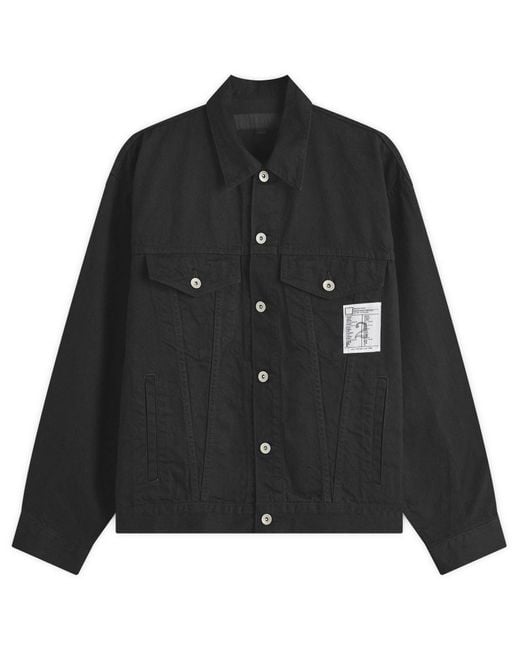 Neighborhood Black Type-4 Jacket for men