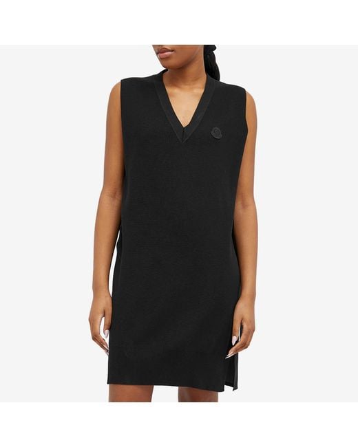 Moncler Black Knitted Dress