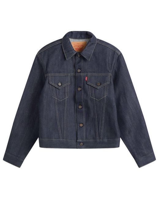 Levi's Blue Lvc 1961 Type Iii 557 Kaihara Denim Jacket for men