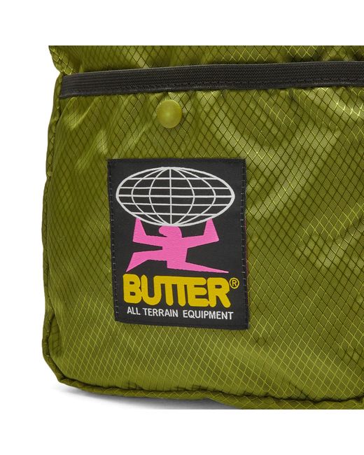 Butter Goods Green Terrain Riptstop Side Bag for men