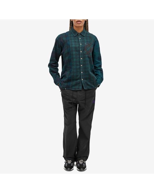 Needles Black String Fatigue Pant