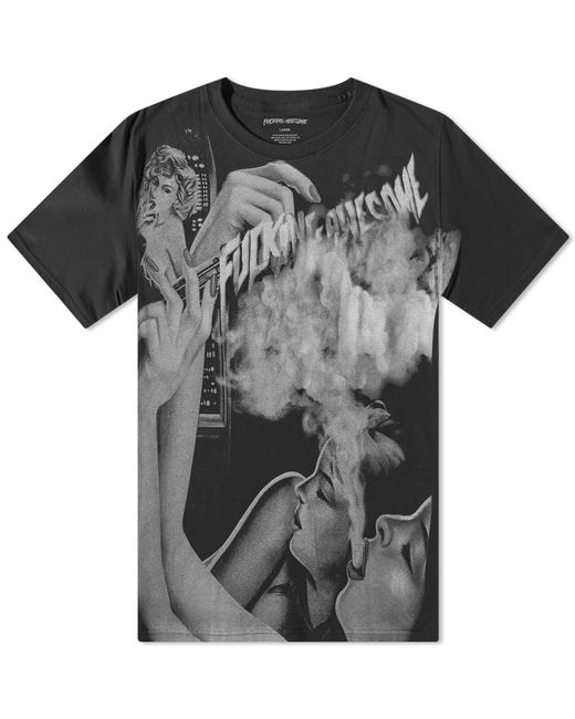 Fucking Awesome Black Smoke T-shirt for men