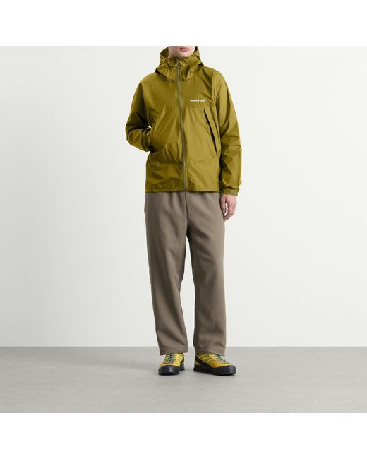 Montbell Green Rain Hiker Jacket for men