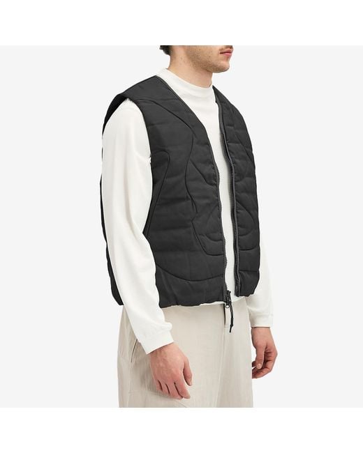 Nike Black Tech Pack Insulated Atlas Vest for men