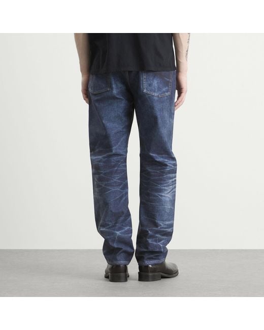 Junya Watanabe Blue New Manual Jeans for men