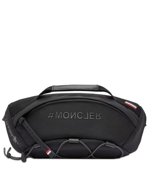 3 MONCLER GRENOBLE Black Belt Bag for men