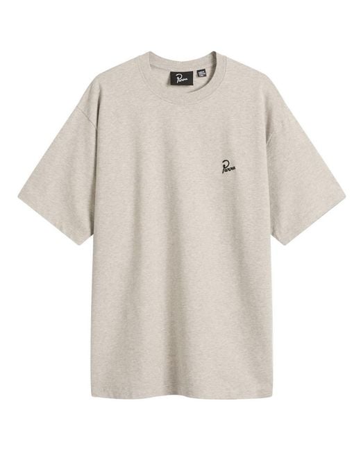by Parra Natural Signature T-Shirt for men