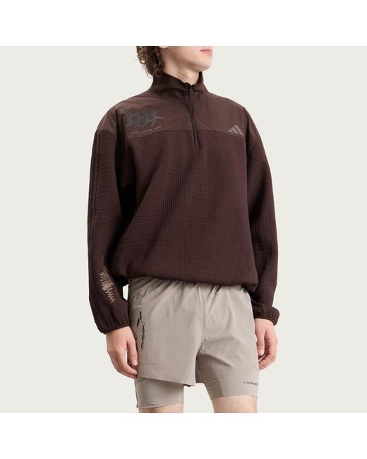 Adidas Brown X Song For The Mute Track Top for men