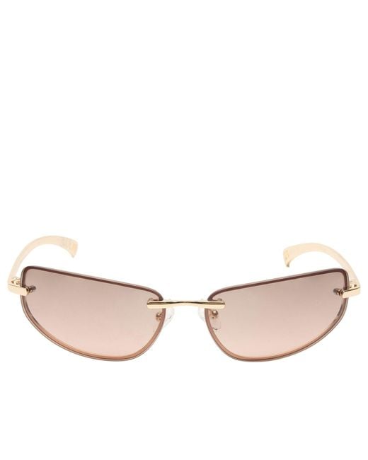 Le Specs Pink Bubbles Sunglasses