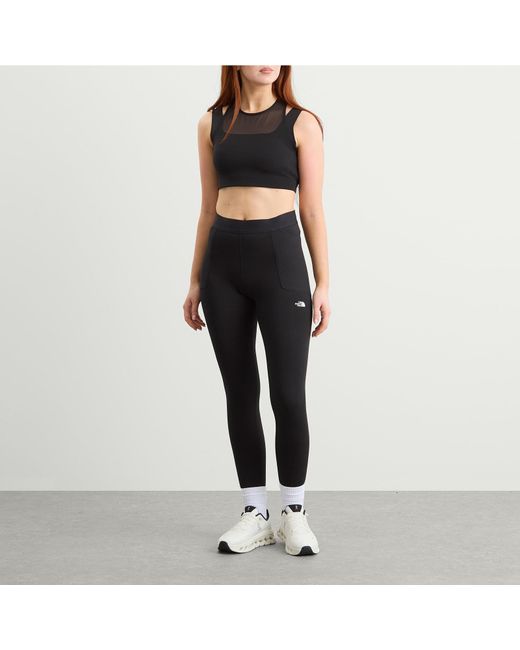 The North Face Black Refina Active Double-Layer Bralette