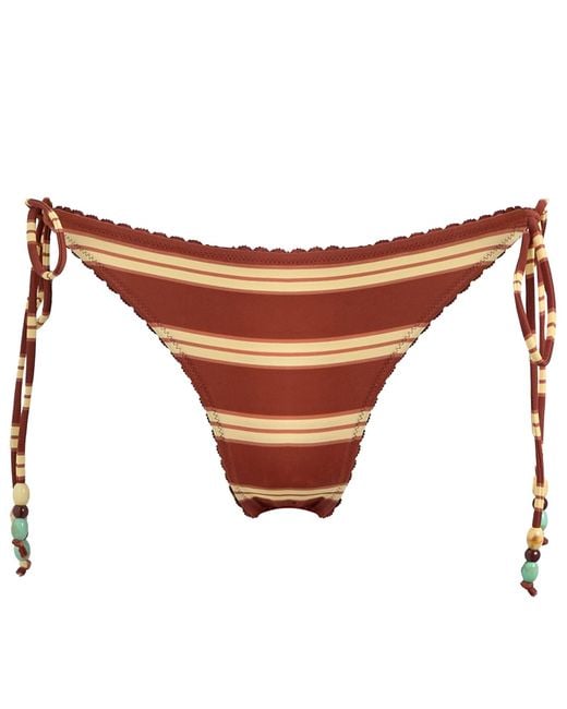 Damson Madder Orange Trudi Reversible Bikini Bottom