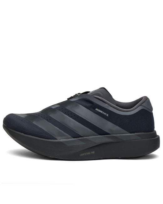 Adidas Blue Evo Sl Zip Sneaker for men